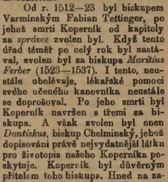 Fabian Tettinger biskup Varmínský